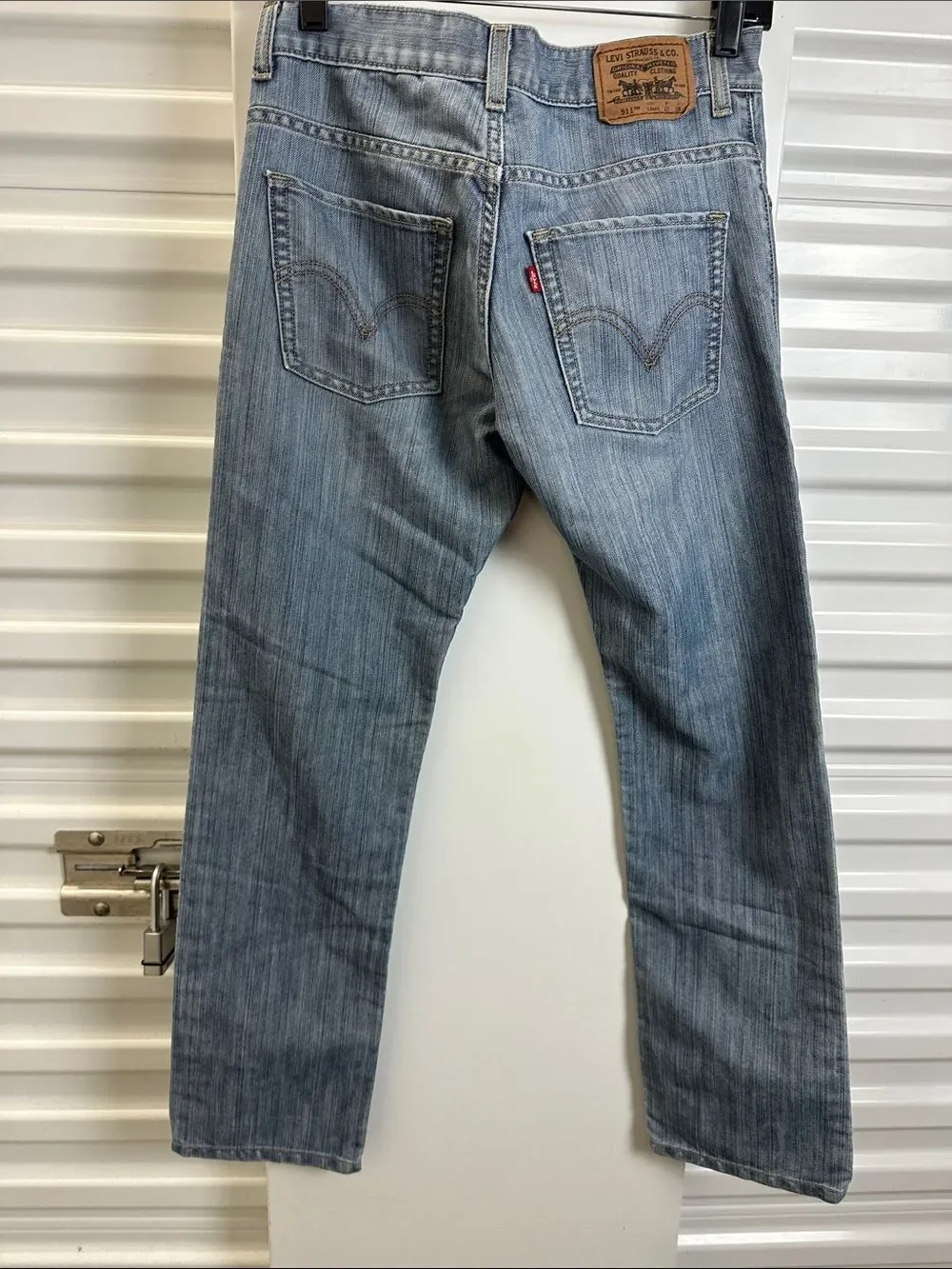 Levi's 511 Men's Light Wash Straight Jeans